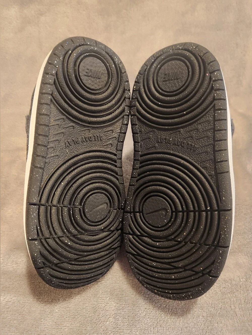 Kids Nike Court Borough Low Recraft Panda Sneakwrs, Size 8C